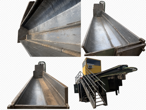 Sierra shear abler, 500 ton shearing force, 22" x 26" throat opening, 125 HP ABB motor - Image 3