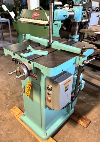 1-1/4" x 9" Morrison, keyseater, 1/16" to 1-1/4" capacity, reconditioned - Image 1