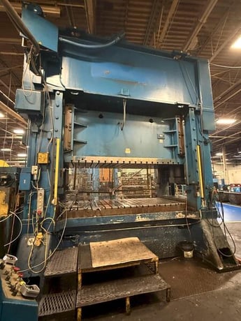 600 Ton, Minster #E2-600-120-60-Hevi-Stamper, Straight Side Press, 120" x 60" bed/ram, 16" stroke, 32" shut - Image 1