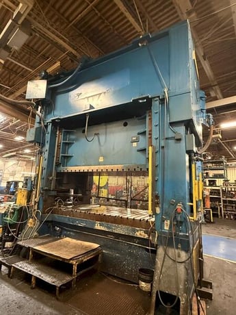 600 Ton, Minster #E2-600-120-60-Hevi-Stamper, Straight Side Press, 120" x 60" bed/ram, 16" stroke, 32" shut - Image 2