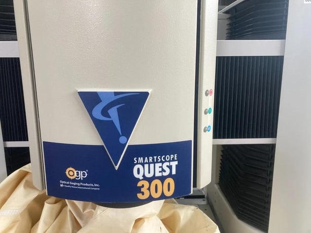 Quest #300, Optical Laser Gauging Measuring Machine, 115 Volts, 2014 - Image 6