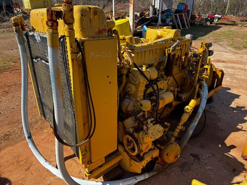 Caterpillar #3406C, industrial engine power unit, Allison 5860 transmission, air compressor - Image 2