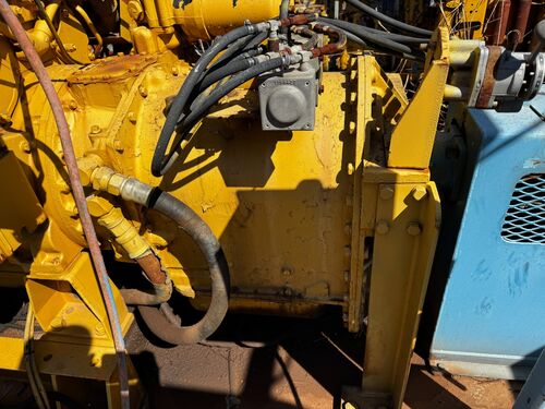Gardner Denver #PZ8, triplex mud pump, Caterpillar 3412 engine, Allison 6061 transmisison, mounted on skid - Image 4