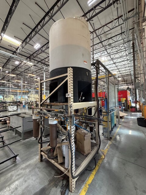 Flow #Mach-4020B, CNC waterjet cutting system, 6.6' x 13' table, 75000 psi, 50 HP intensifier pump, abrasive - Image 7