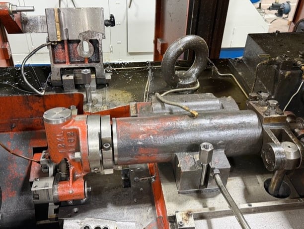 0.55" x 6.7" Asahi Okuma #AOT-12L-7-110, 2D2B Long Stroke Header, sound attenuated enclosure, 120 PPM, w/ - Image 5
