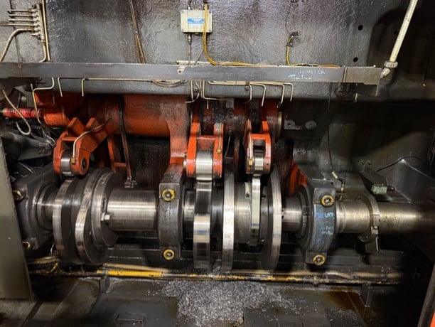 0.55" x 6.7" Asahi Okuma #AOT-12L-7-110, 2D2B Long Stroke Header, sound attenuated enclosure, 120 PPM, w/ - Image 7