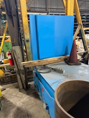 10,000 Lb. K & S, Mechanical Up-Ender, 60" outside dimension, 1 HP, 48" x48" platform - Image 5