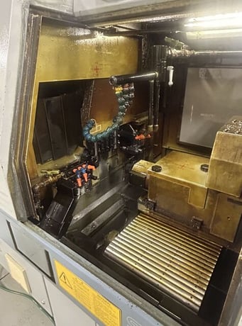 Star #SR-20RII, Swiss Type CNC Lathe, bar loader, 2004 - Image 2