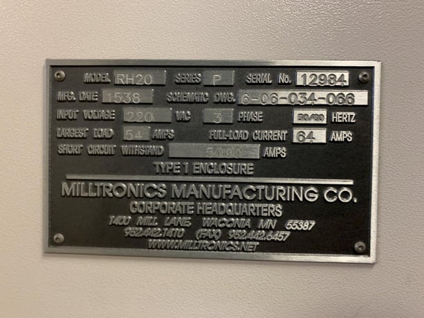 Milltronics #RH20, CNC Vertical Mill, 2015 - Image 10