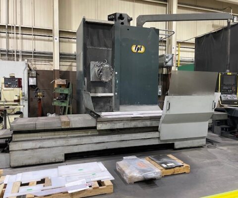 FPT #LEM935, CNC vertical machining center, 98" X, 39.4" Y, 59.1" Z, ISO 50 taper, 3000 RPM, 30 HP - Image 1