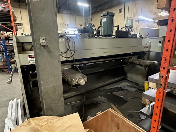 1/4" x 10' Accurshear #625010, Hydraulic Power Squaring Shear, 22 SPM, 20 HP, 36" Back Gauge, 1998 - Image 2