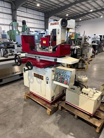 8" x 18" Acer Supra-818, automatic surface grinder, 16-80 FPM, 8" x 3/4" x 1-1/4" wheel, overhead dresser - Image 3