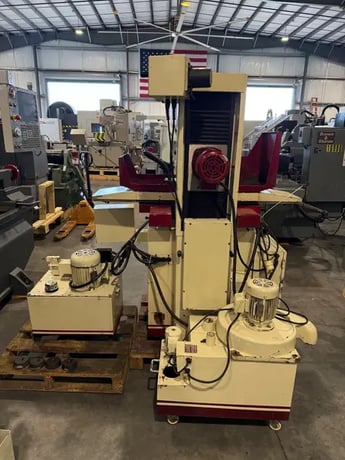 8" x 18" Acer Supra-818, automatic surface grinder, 16-80 FPM, 8" x 3/4" x 1-1/4" wheel, overhead dresser - Image 6