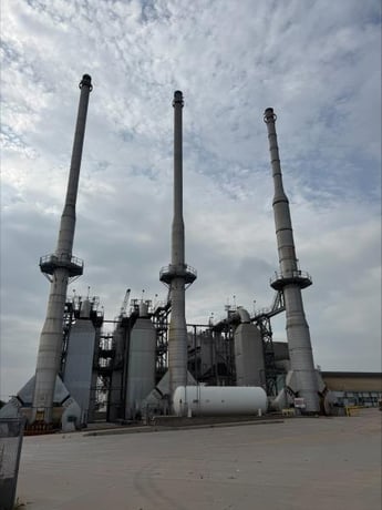 Electrostatic precipitator, McGill AirClean 3-200, for glass furnace emission/polution Control - Image 3