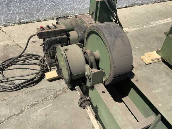 30 Ton, Ransome #BPRR, 60000 lb. tank turning rolls, 1 drive & 1 idler roll, SCR vari-speed - Image 4