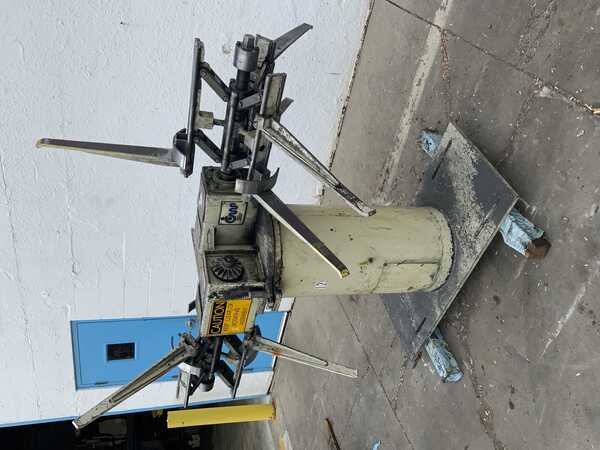 1600 lb. Cooper Weymouth #2RD, double end coil reel, 18" width, 48" outside dimensions, 11.5"-17" ID, manual - Image 8