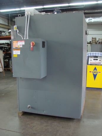 48" width x 72" H x 48" L JPW Design #HD496, roll-in cart, like new, 650°F, horizontal & vertical air-flow - Image 2
