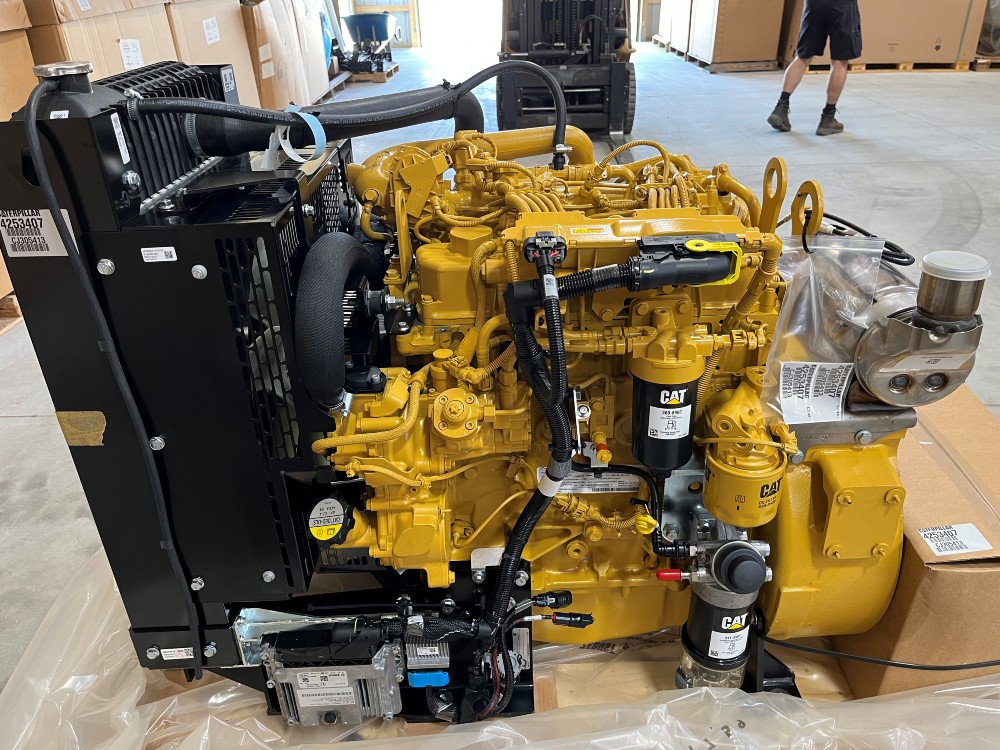 74 HP Caterpillar #C3.4B, industrial power unit, EPA Tier 4F, CJ3 Prefix Arraignment# 425-3407, 2021 (300 - Image 1