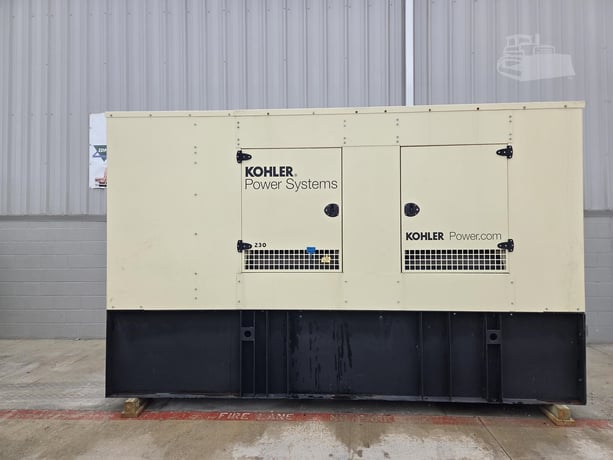225 KW Kohler #230REOZJE, Diesel Generator Set, 277/480 Volts, John Deere 6090 engine, 1800 RPM, 3PH, 92 - Image 1