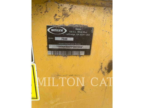 Weiler F888, Forwarder, 2345 hours, S/N: F888-1004, 2023 - Image 6