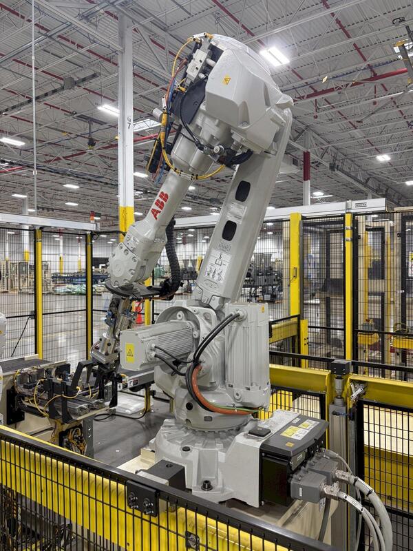 ABB, IRB-2600-12/1.85, 6-Axis robot, 26.4 lb payload, IRC 5 controller, pendant controller, 2022 - Image 1