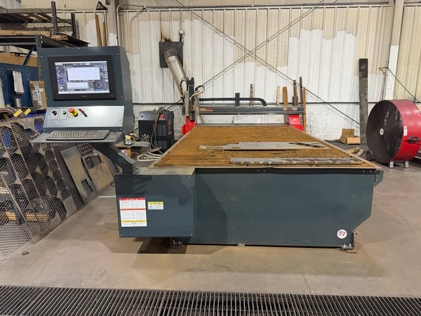 Maverick #MV612 Pro 6x12 table with Hypertherm Maxpro 200 plasma, oxy fuel torch, 2022 - Image 7