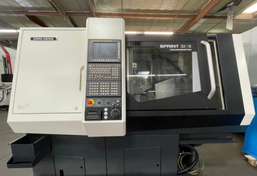 DMG Mori Seiki #Sprint-32/8, CNC Swiss Type Lathe, 8-axis, 2 spindles, 2 channels, 16 fixed turning tools - Image 1