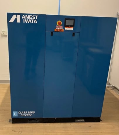 Anest Iwata #SLE-30H, oil-free scroll air compressor, 85 scfm @ 100 psig, 30 HP, 230 V., 3-phase - Image 1