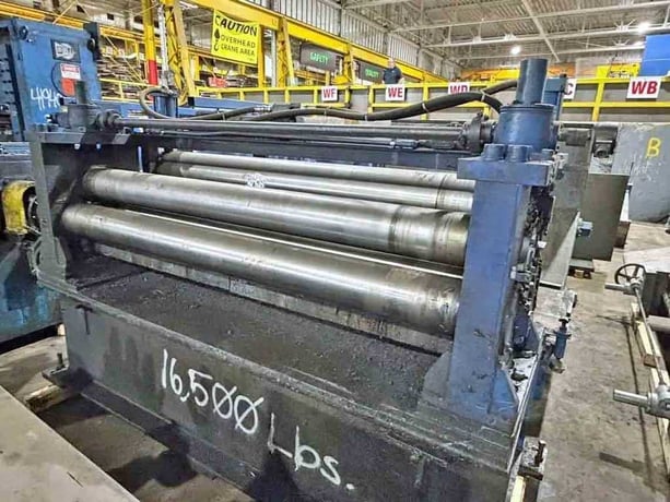 72" x 0.325" Delta #72-72, Cut-To-Length line, 72000 lb., 80" OD, 22"-30" ID, entry 4-arm turnstyle, powered - Image 5