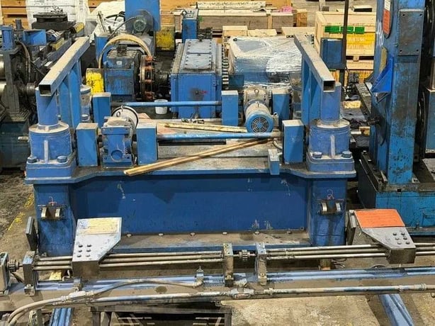 72" x 0.325" Delta #72-72, Cut-To-Length line, 72000 lb., 80" OD, 22"-30" ID, entry 4-arm turnstyle, powered - Image 8