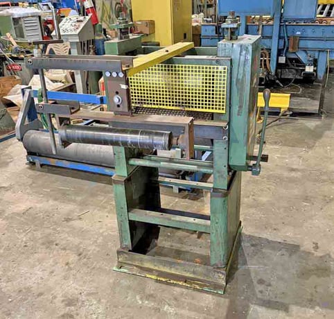 Memco #ESB, embosser, 18" face x 10" diameter rolls - Image 4