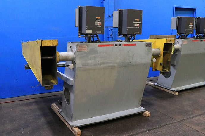 G & P #2MVS-1000, grinding & polishing buffing lathe, 1.5" x 6" spindle, 2008 - Image 2