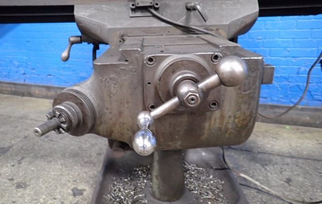 Bridgeport #138961, vertical mill, 48" x 9" table, 1.5 HP, 1730 RPM, 230/460 V. - Image 2