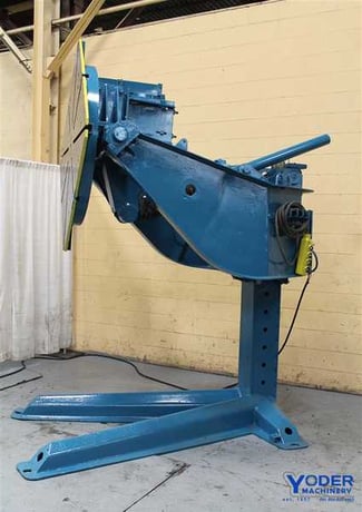 10000 lb. P & h #WP-10, 48" x48" tbl, 135 deg.tilt, 60" tbl.hgt., pendant, constant pwr.rotation - Image 3