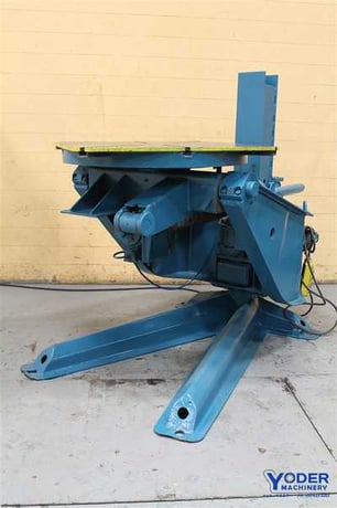 10000 lb. P & h #WP-10, 48" x48" tbl, 135 deg.tilt, 60" tbl.hgt., pendant, constant pwr.rotation - Image 4