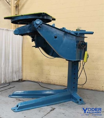 10000 lb. P & h #WP-10, 48" x48" tbl, 135 deg.tilt, 60" tbl.hgt., pendant, constant pwr.rotation - Image 6