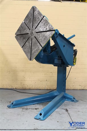 10000 lb. P & h #WP-10, 48" x48" tbl, 135 deg.tilt, 60" tbl.hgt., pendant, constant pwr.rotation - Image 10