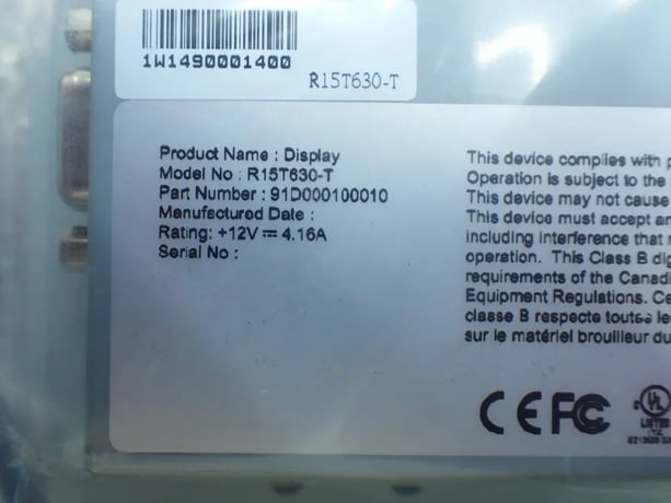 Digital Signage #R15T630-T, Industrial Monitor - Image 6