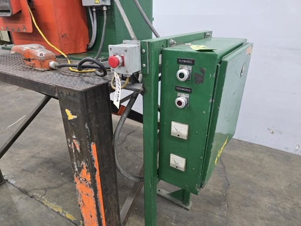 Sweed #5403AD-R, scrap chopper, automatic feed drive, 1 rotating knife, 3-3/4" cut length, 5 HP, 460/3/60 - Image 8