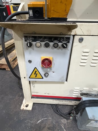 5" x 5" x 1/2" Geka #Hydracrop-80S, Ironworker, 88 ton, 12" throat, 2022 - Image 4