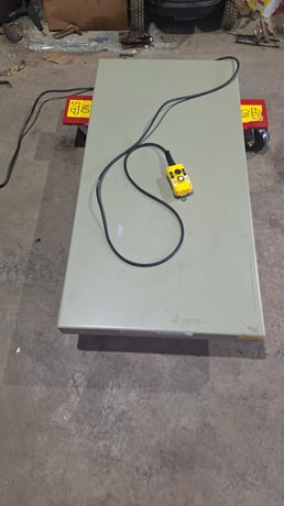 1100 lb. Southworth #CLL1.1-26, back saver lite portable lift, 24" x40" tbl., 36.5" lift height - Image 3