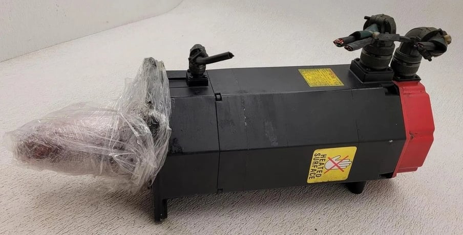 3.8 KW Fanuc #22/2000, AC servo motor, 157 Volts, 133 Hz, 15 A., 2000 RPM, 1998, 91783 - Image 3