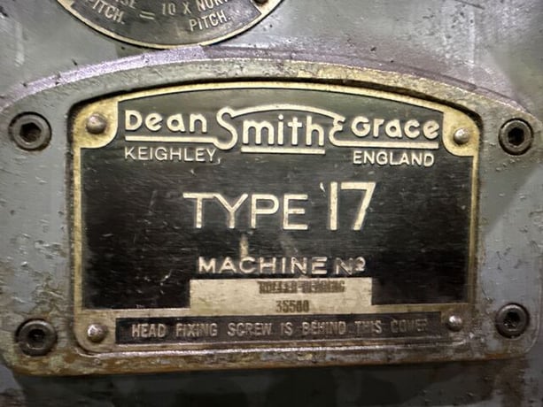9" x 87" Dean Smith & Grace #Type-17, engine lathe, 600 RPM, 3" bore, AA258649 - Image 8