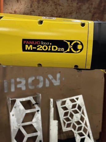 Fanuc #M-20ID/25, 6-Axis CNC Robot, 55 lb. payload, 72.1" reach, R-30iB MATE Plus controller, teach pendant - Image 2