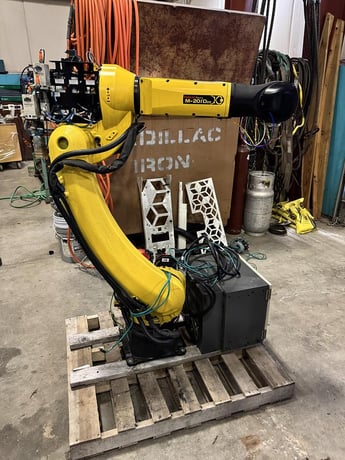 Fanuc #M-20ID/25, 6-Axis CNC Robot, 55 lb. payload, 72.1" reach, R-30iB MATE Plus controller, teach pendant - Image 3