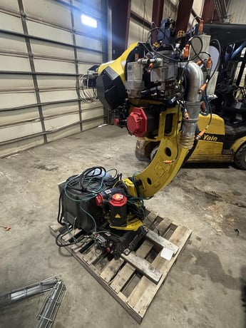 Fanuc #M-20ID/25, 6-Axis CNC Robot, 55 lb. payload, 72.1" reach, R-30iB MATE Plus controller, teach pendant - Image 7