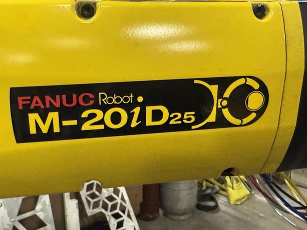 Fanuc #M-20ID/25, 6-Axis CNC Robot, 55 lb. payload, 72.1" reach, R-30iB MATE Plus controller, teach pendant - Image 10