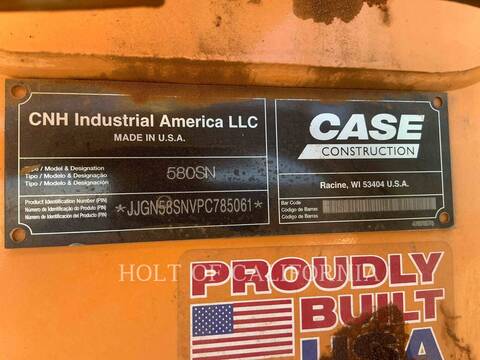 Case 580SN, Backhoe Loader, 177 hours, S/N: JJGN58SNVPC785061, 2024 - Image 6