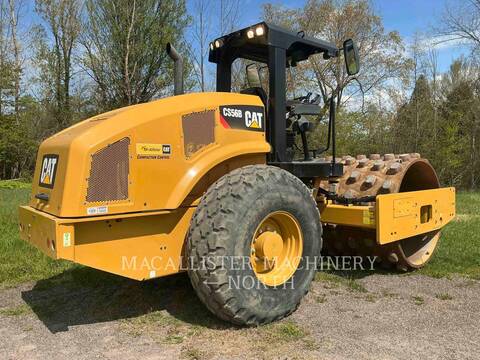 Caterpillar CS56B, Vibratory Single Drum Smooth, 1303 hours, S/N: S5601586, 2021 - Image 3