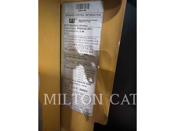 Cat 906, Wheel Loader, 1192 hours, S/N: MZ600755, 2024 - Image 8